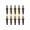 Straight Through Reduction Tube Fitting 4 mm to 2.4 mm ID (10 pcs)