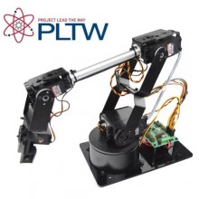 Lynxmotion SES-V1 AL5D PLTW Robotic Arm (5 DoF) Assembled+3939