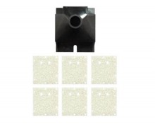 Blizzard Flushing Box Assy + 6 Sponges - MY-35085+3345