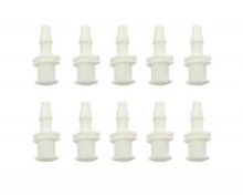 Female Luer Lugs 3.2mm ID Tubing (10 pcs)+538