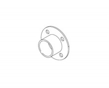 LEC-300 Flange, Duct Hose HOFM38 - 1000005301+1579