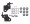Osprey Cursor Roller Set of 6+2 Large Bearings - KY-80040 - DP part: PROMUOS6001