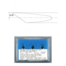 Mimaki swivel blade 0.75 mm offset value 3 pcs spb 0005+200