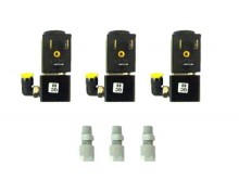 Scitex TurboJet Solenoid Assy 400 SQM/H F/ Service (Kit) (3 pcs) - CW980-00649- DP part: PELHP13595+1242
