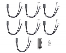 QS3200 Upgrade, Preformed Ink Tubes W/ Manifold Assembly - 45102555 -  DP part: PTUVU82677+699