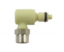 QS Series Coupling, Quik .17ID Elbow VLV Simriz - 45072841+531