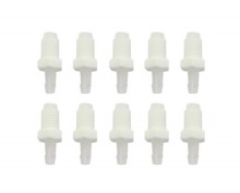 Jeti 3312 UNF Thread to Hose Barb connector 3mm ID Tubing (10 pcs) +594