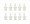 Female Luer Lugs 3.2mm ID Tubing (10 pcs)